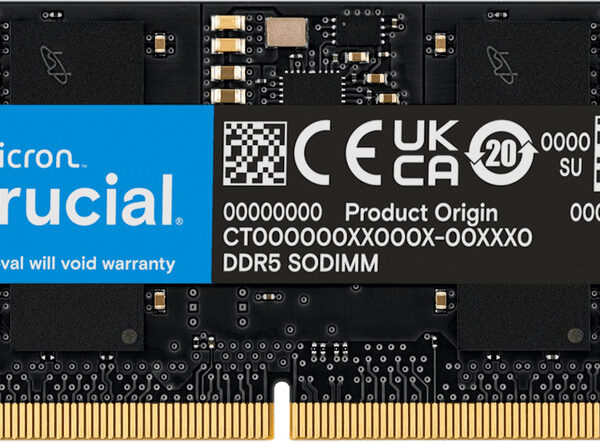 Crucial DDR5 5600MHZ 32GB SODIMM Laptop Memory
