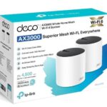 TP-Link Deco X55 (2-pack) AX3000 Whole Home Mesh Wi-Fi 6 System