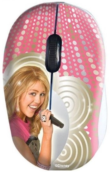 dsy-mm281 Disney Hannah Montana Mini Optical USB Mouse - Image 1