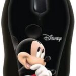 Disney Black Mickey Optical USB Mouse
