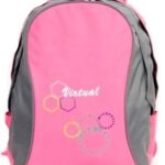 Macaroni Pink and Grey Ateneo Student Backpack