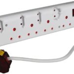 Ellies High Surge Protection 8-way Multi-plug