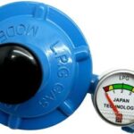 Casey Bullnose LPG Regulator With Pressure Gauge