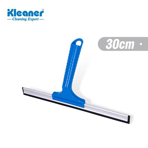 Kleaner Short Handle Aluminum head window cleaning wiper blue