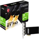 MSI nVidia Geforce GT 710 2GD3H 2GB PCIe 2 x16 Graphics
