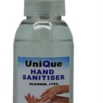 UniQue 125ml Hand Sanitiser Spray Bottle