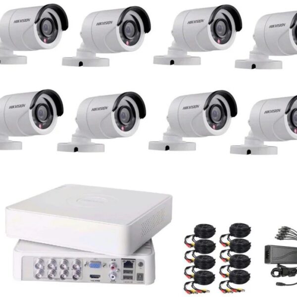 Hikvision 8 Channel 720p DIY Complete Surveillance Kit