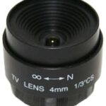 Securnix Lens 4MM Fixed, Retail Box , No Warranty