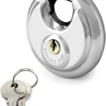Noble 60mm Stainless Steel Disc Padlock