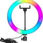 Nesty 12 Inch  Multipurpose USB Powered Selfie RGB LED Ring