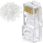 Netix RJ45 Cat6 Pass Through Shielded Connectors