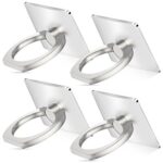 Geeko Universal Silver Ring Smartphone Grip