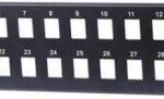 NetiX 32 Port Blank Patch Panel