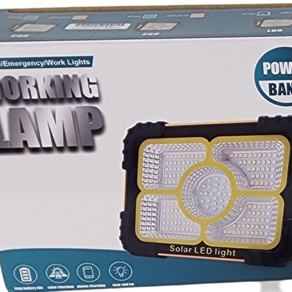 Solarix LED Solar Floodlamp With Power Bank