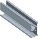 Solarix 4.3m D Rail For Solar Panel Mounting
