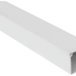 Solarix PVC Trunking 3 Metre 40mm X 40mm White