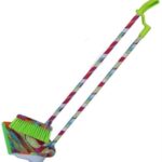 Totally Long Dust Pan Broom Set Rainbow Design