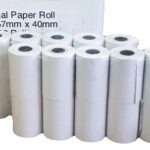 Postron 100 Thermal 57mm X 40mm Credit Card Paper Rolls