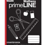 Waltons Primeline 1 Quire A4 Counter Book 5 Pack
