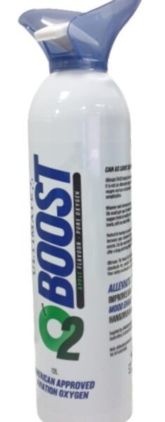Ultimate O2 Boost 12 litre Portable Canister Apple Flavour