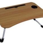 UniQue Black Oak Multifunctional Foldable Laptop Desk