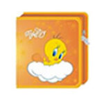 Tweety 40 CD Wallet Colour ORANGE
