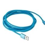 Whizzy Blue Extra Long Micro USB Charge And Data Sync Cable