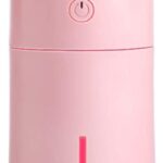 CaseyMagic Pink Led Light 175ml USB Humidifier Air Purifier Mist