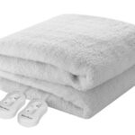 Pure Pleasure Queen Fullfit Sherpa Fleece Electric Blanket