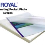 Royal Laminating Pocket Photo 100pcs