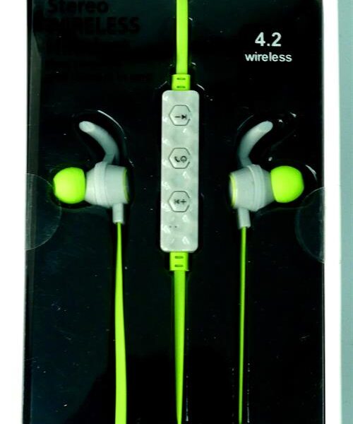 Geeko Wireless Bluetooth Earphones Green