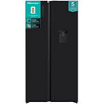 Hisense 541L SBS Refrigerator Black H680SMIB-WD