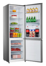 Hisense 347L Combi Fridge With Water Dispenser Black Glass - Image 2