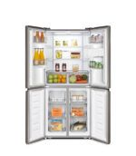 Hisense 392L Multi-Door Side By Side Refrigerator Grey H525FI-WD - Image 2