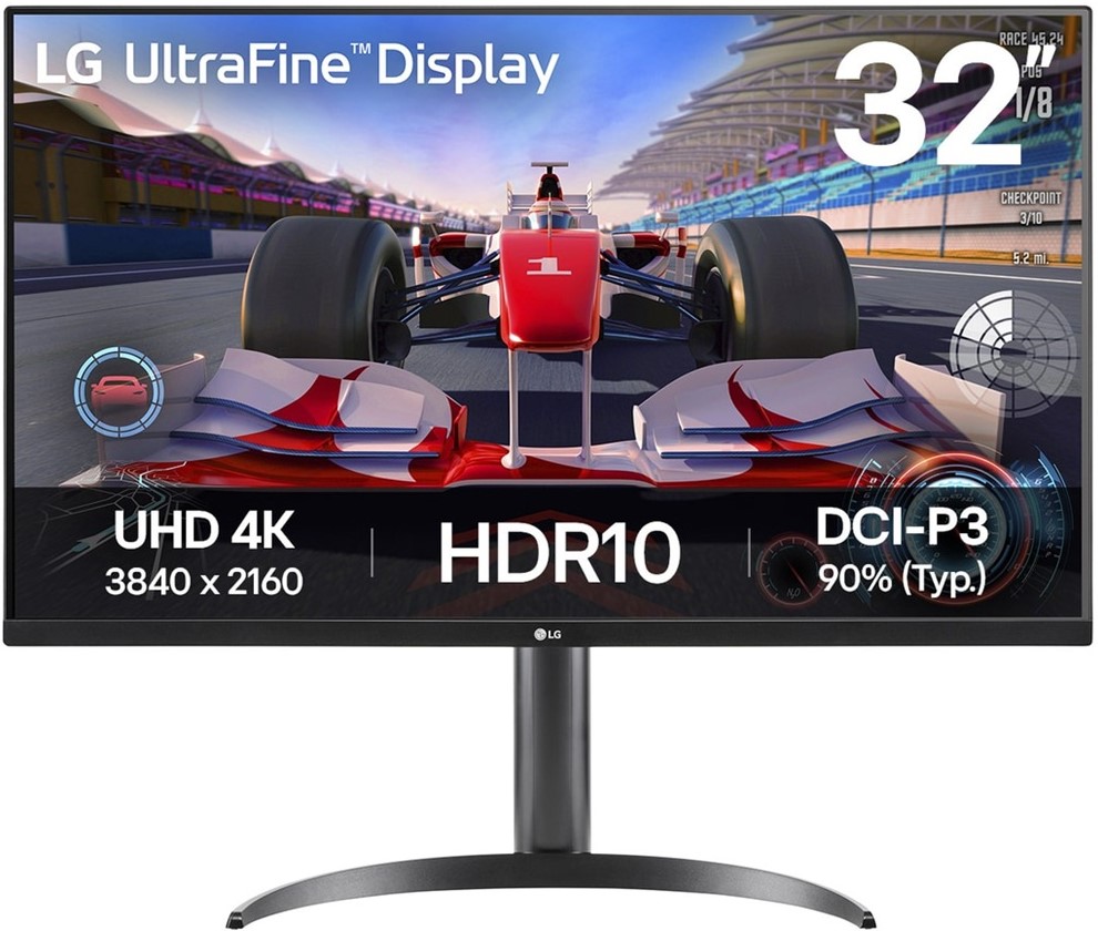 32UR550K-B LG UltraFine 32 Inch 4K UHD VA Monitor - Image 1