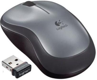 910-002235 Logitech M185 Compact Wireless Mouse - Black - Image 1