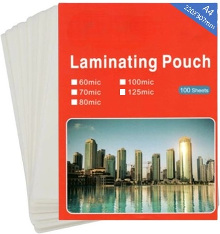 BW-A4LP120X100 Brainware A4 100 Sheets Laminating Pouch - Image 1