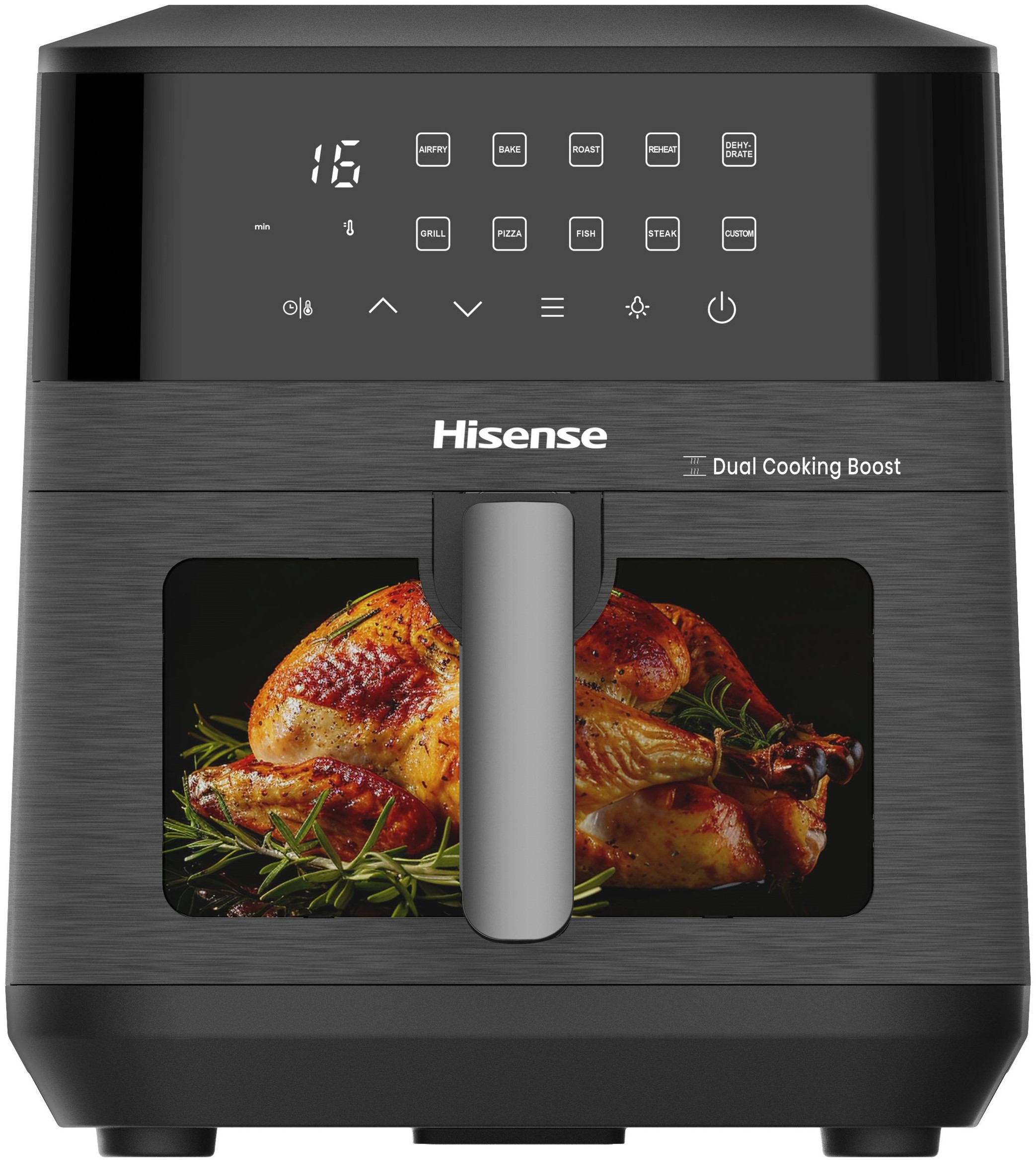 H10AFBK1S4 Hisense 10 Litres Single Door Air Fryer - Image 1