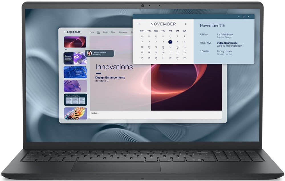 PV15250RPLU008P Dell Pro 15 Essential PV15250 Intel Core I7 Professional Laptop - Image 1