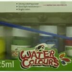 Bertand 6 x 25ml Assorted Water Paint Colors Set