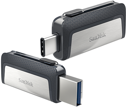 SDDDC2-128G-G46 SanDisk Ultra 128GB Dual Drive USB Type C - Image 1