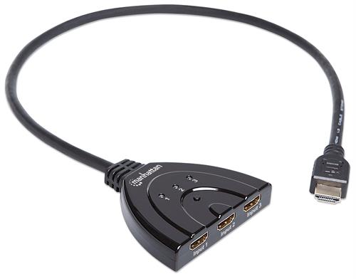 207843 Manhattan 1080p 3-Port HDMI Switch - Image 1