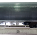 Totally Glass Top Stainless Steel Bread Bin
